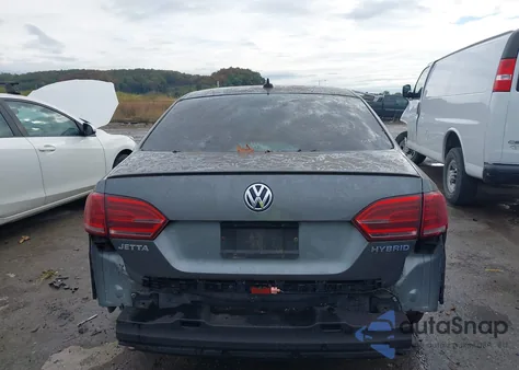 2013 Volkswagen Jetta Hybrid Sel Premium из США, поврежденный, VIN 3VW637AJ2DM264676